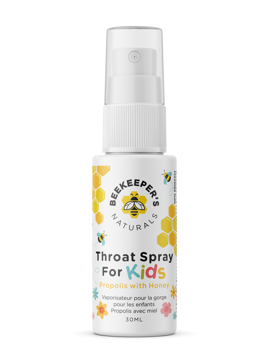 bee keepers propolis throat spray for kids